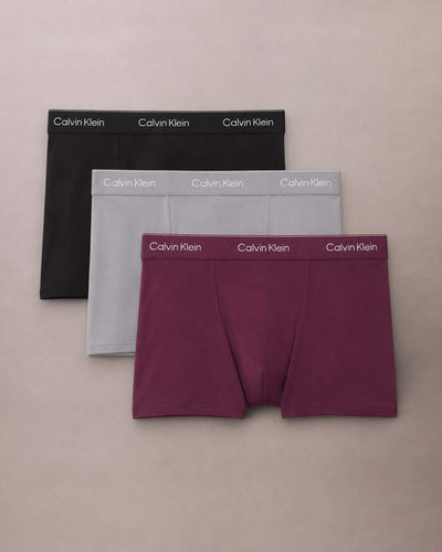 Calvin Klein Icon Cotton Stretch 3 Pack Relaxed Trunks