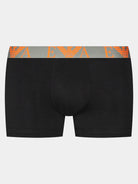 Emporio Armani 3 Pack Trunks Bold Monogram logo waistband - Black Multi