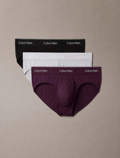 Calvin Klein Icon Cotton Stretch 3 Pack Hip Briefs