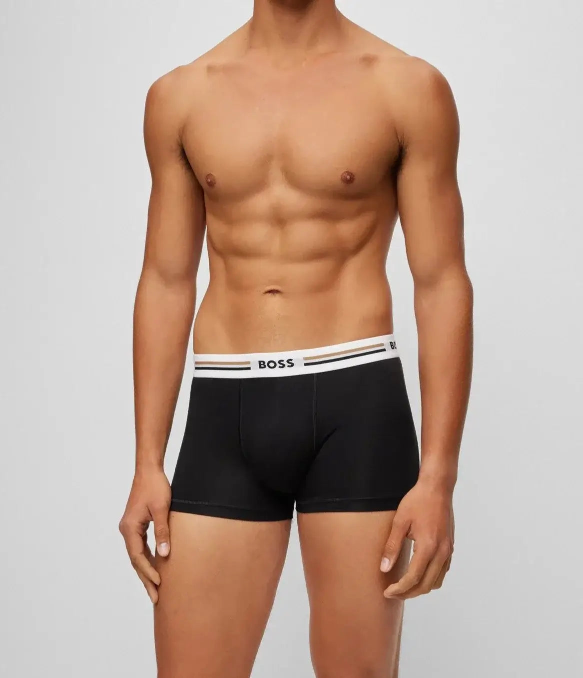 Boss Revive 3 Pack Soft-Touch Stretch Trunks - Red/Blue/Black