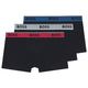 BOSS 3-Pack Power Stretch Cotton Trunks Black Multi 50554693-005