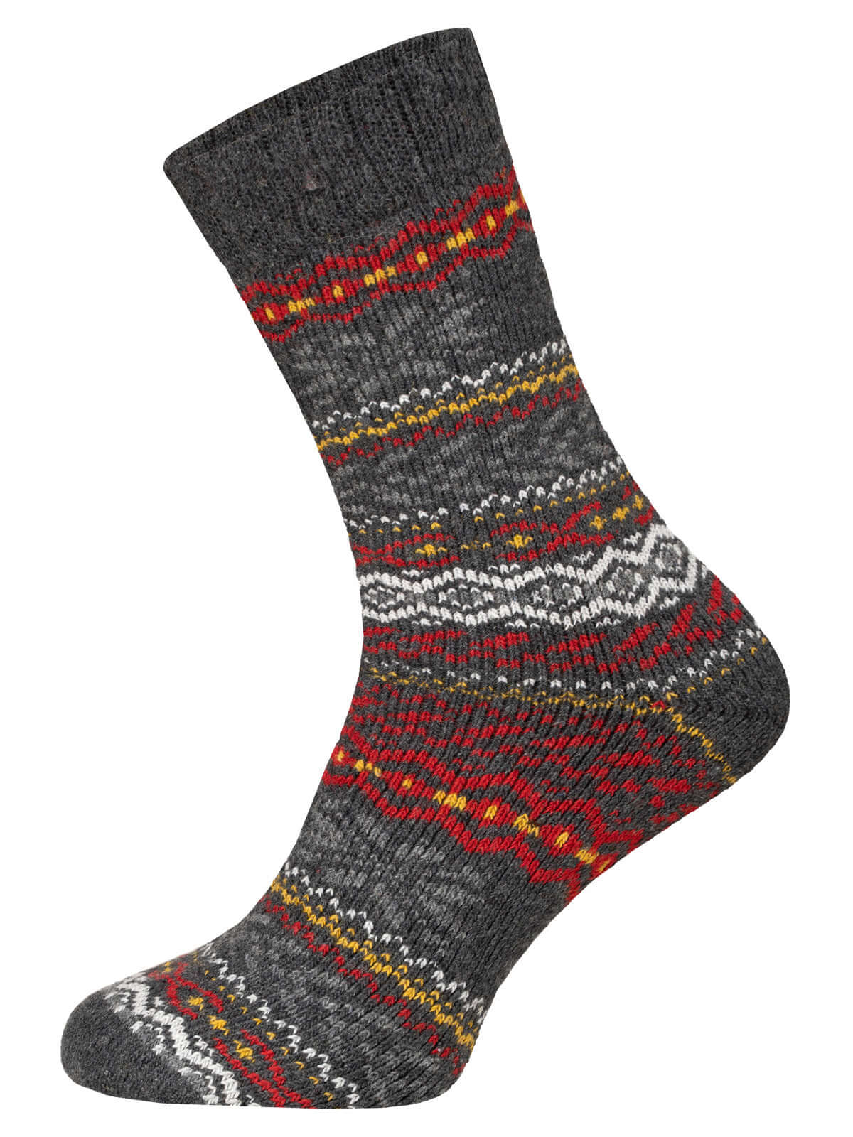 Nordic Design Wool Socks – Thick Norwegian Style Winter Socks | 1 Pair