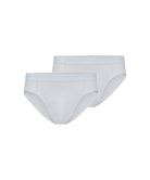 FALKE Daily Comfort 2-Pack Men's Briefs White - frontview