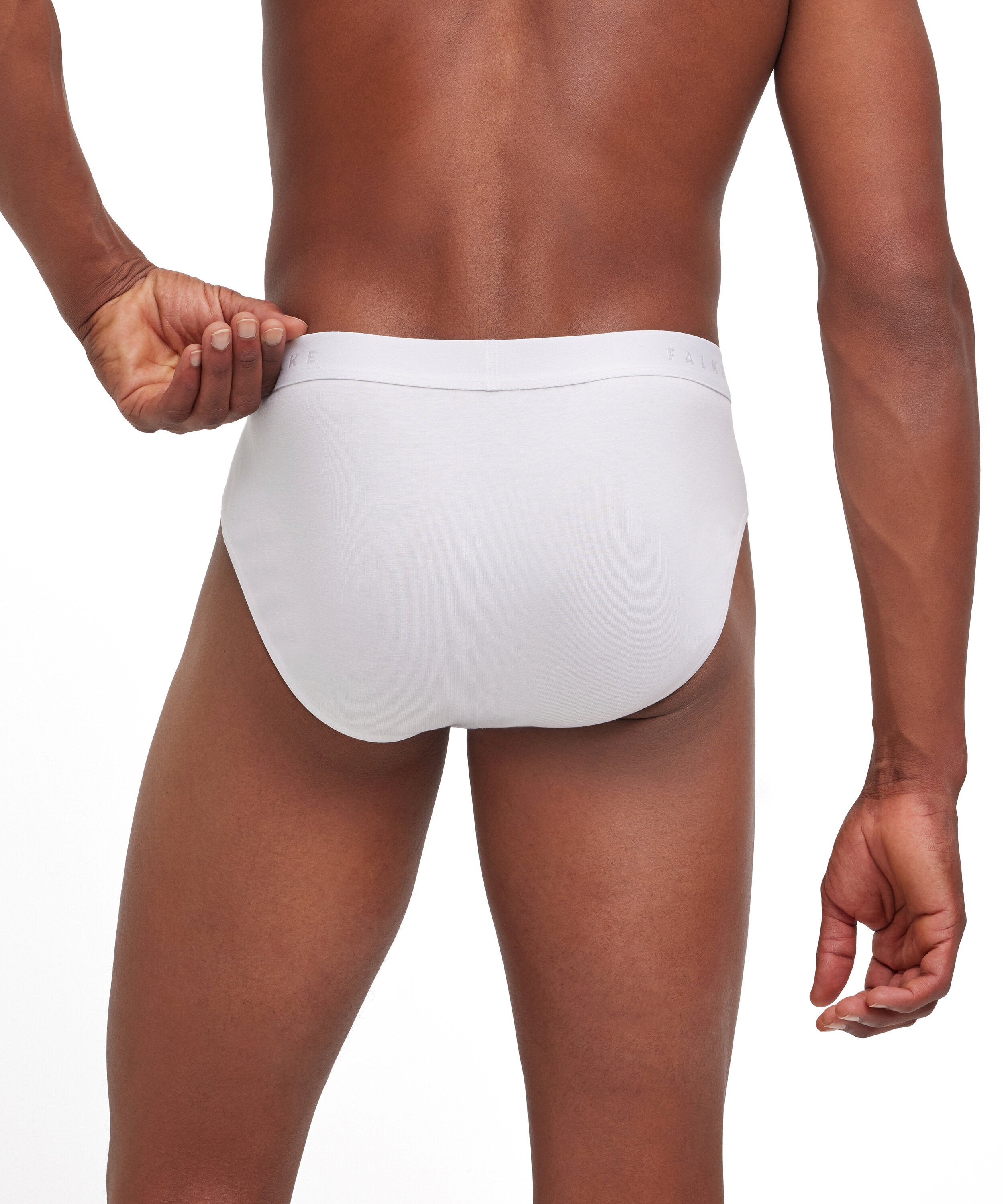 FALKE Daily Comfort 2-Pack Men's Briefs White - rearview