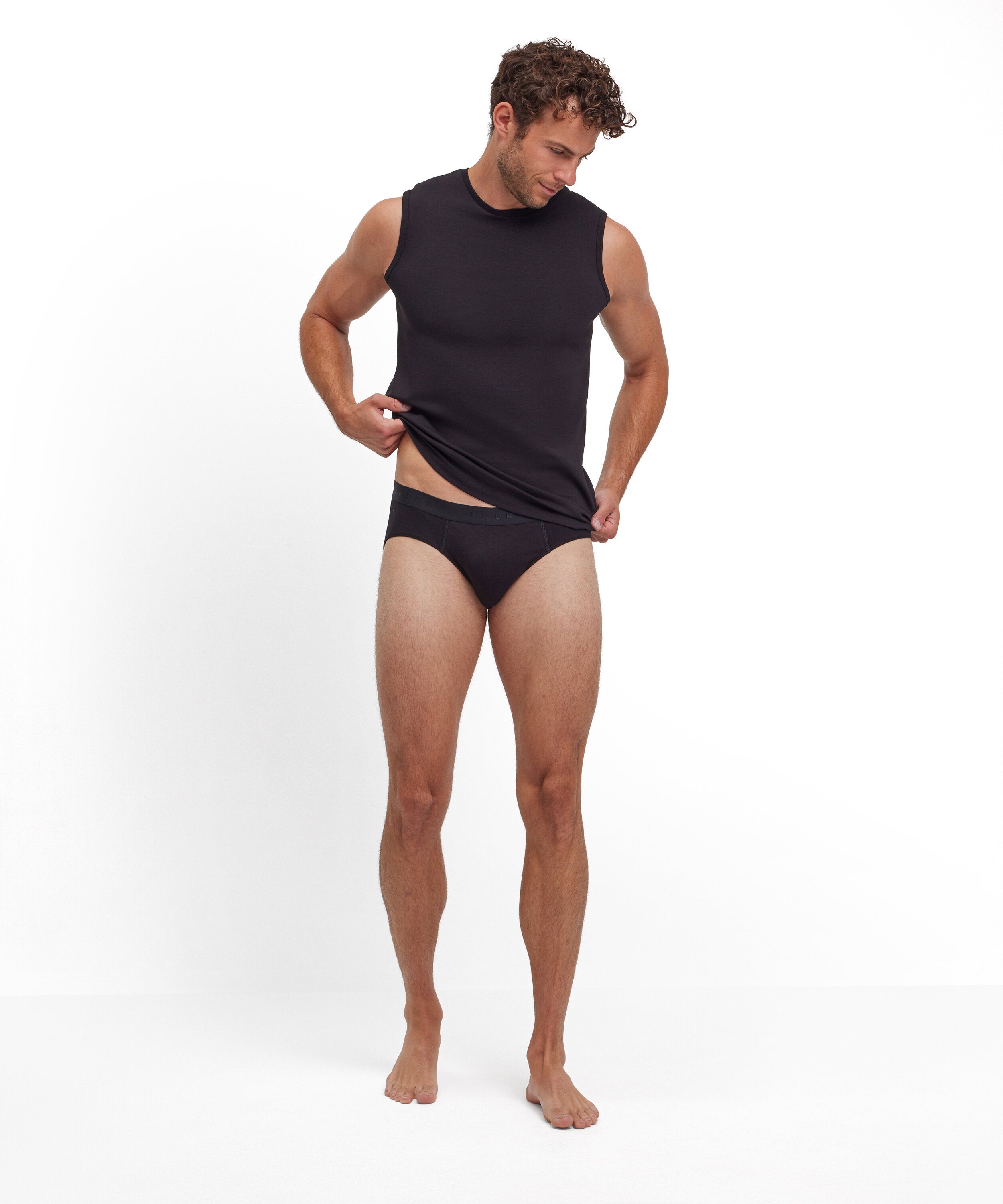 FALKE Daily Comfort 2-Pack Men's Briefs Black - detail 1