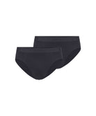 FALKE Daily Comfort 2-Pack Men's Briefs Black - frontview