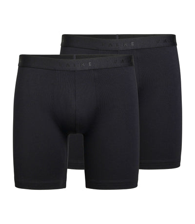 FALKE Men’s Long Leg Boxer Briefs 2-Pack – Daily Comfort
