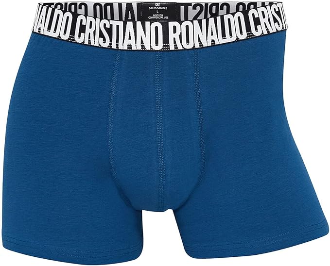 CR7 3-Pack Men's Organic Cotton Trunks – Multicolour