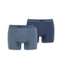 Head Mens 2 Pack Cotton Stretch Boxer Briefs - Blue Heaven Underwear