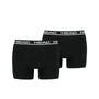 Head Mens 2 Pack Cotton Stretch Boxer Briefs - Black Pants
