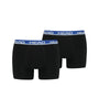 Head Mens 2 Pack Cotton Stretch Boxer Briefs -Blue/Black Pants