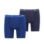 Puma Sports Cotton 2 Pack Long Boxers - Blue