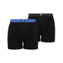 PUMA Men's Loose Fit Jersey Boxer 2 Pack -Blue