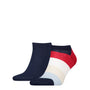 Tommy Hilfiger Mens 2 Pack Lighthouse Stripe Sneaker Socks (Tommy Ori)