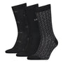 Calvin Klein Box of 3 Pairs Of Socks With Logo - Black - Gift Pack