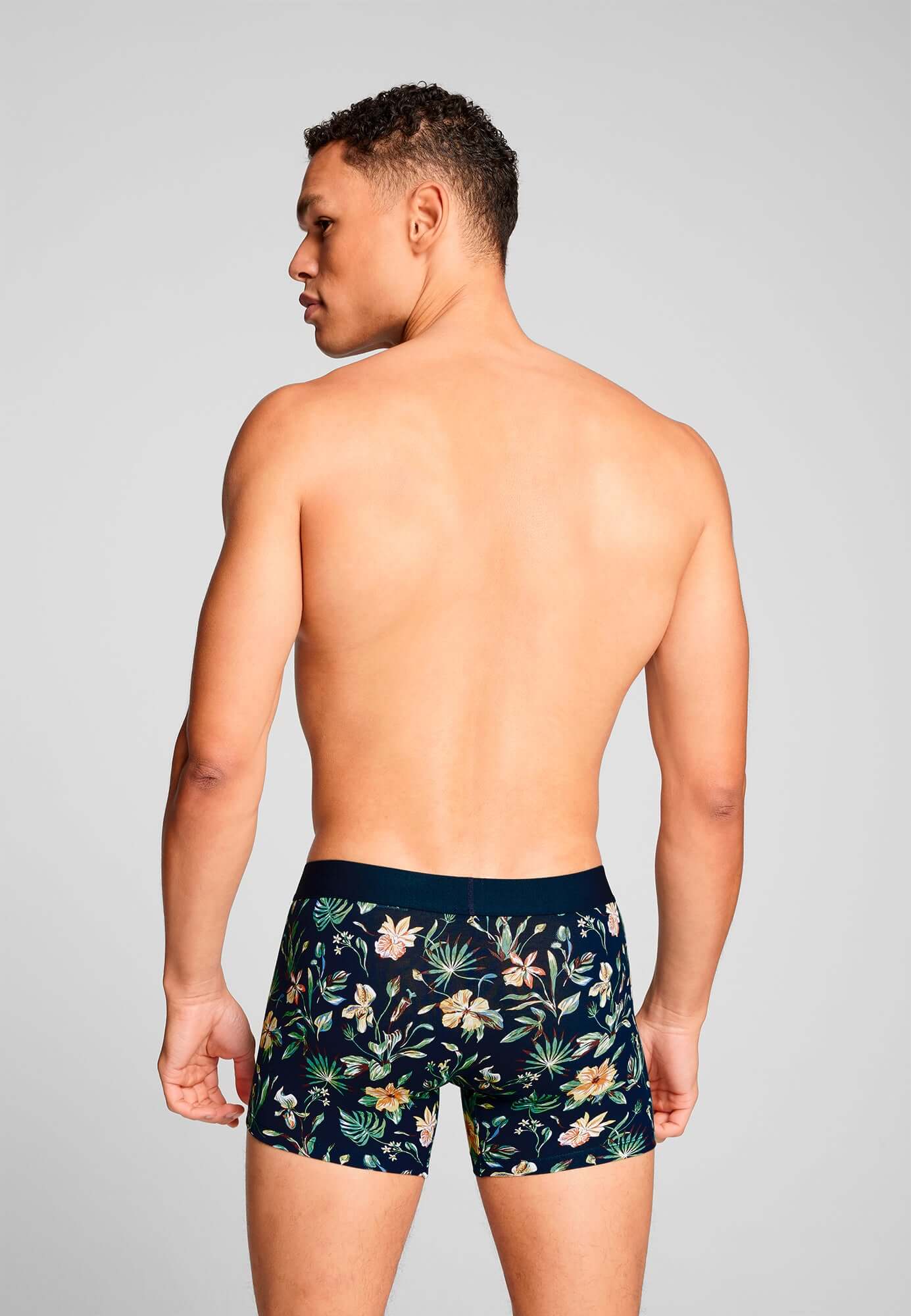 Levi's 2 pack Flower AOP Boxer Briefs - Blue Combo