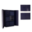Set of navy blue socks with Tommy Hilfiger branding in a branded box.