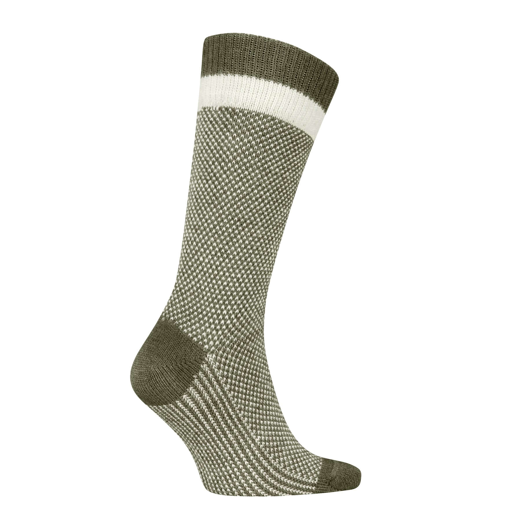 Tommy Hilfiger Men’s Merino Wool Birdseye Boot Socks – 1 Pack