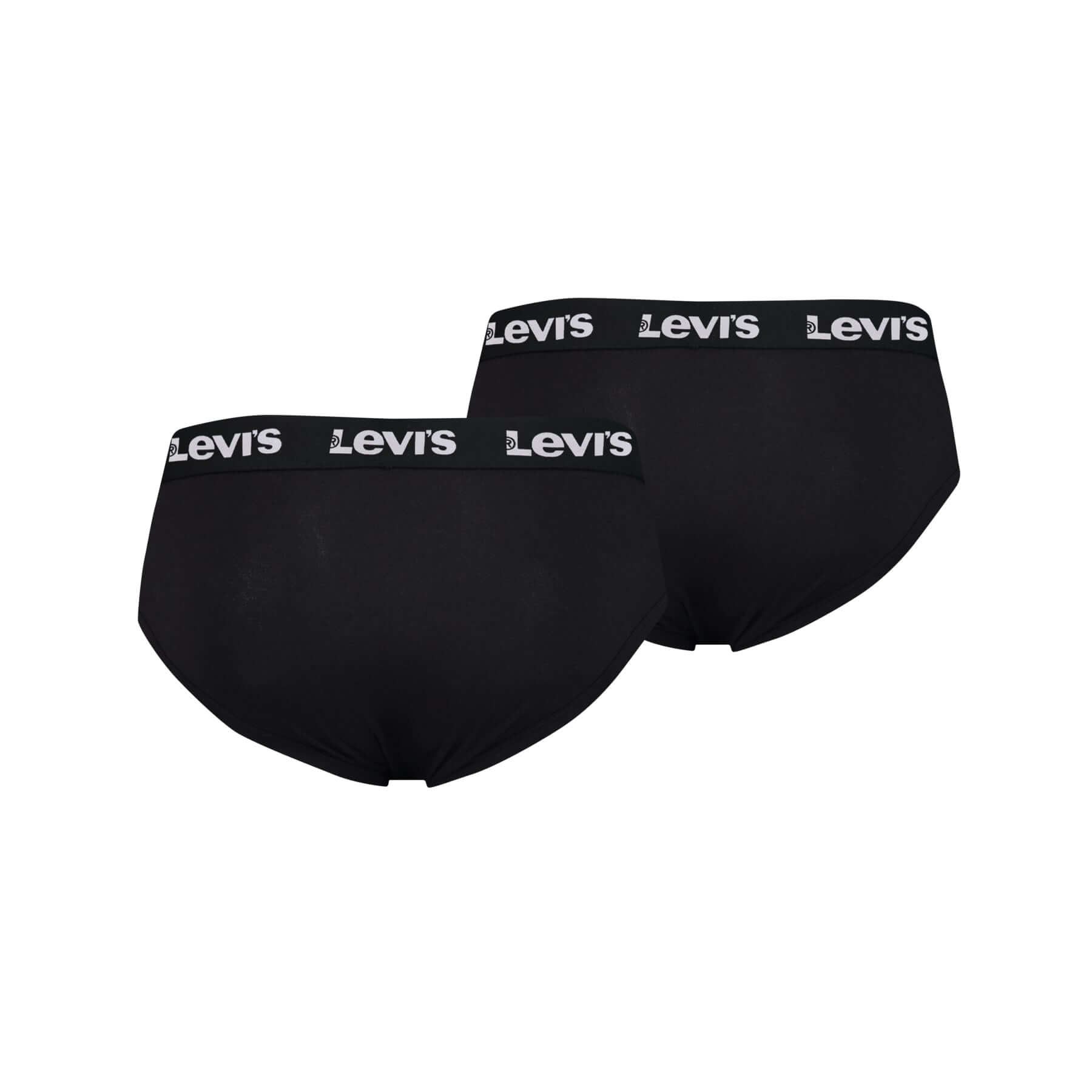 Levi's 2 Pack Repeat Logo Cotton Stretch Briefs – Classic Everyday Comfort