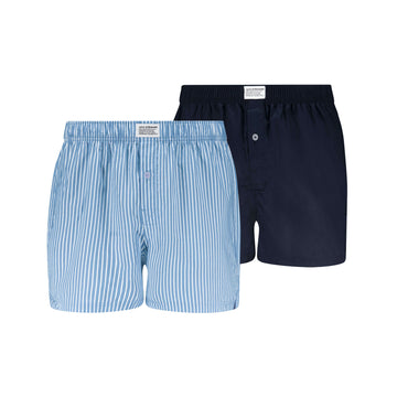 Levi's 2 Pack Woven Boxers for Men | 100% Cotton Poplin