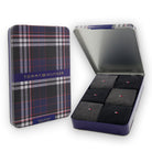 Tommy Hilfiger Men's 6 Pack Birdseye Crew Socks Gift Tin - Black