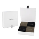 Calvin Klein Men's 4 Pack Classic Crew Socks Gift Box - Olive Green