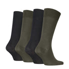 Calvin Klein Men's 4 Pack Classic Crew Socks Gift Box - Olive Green
