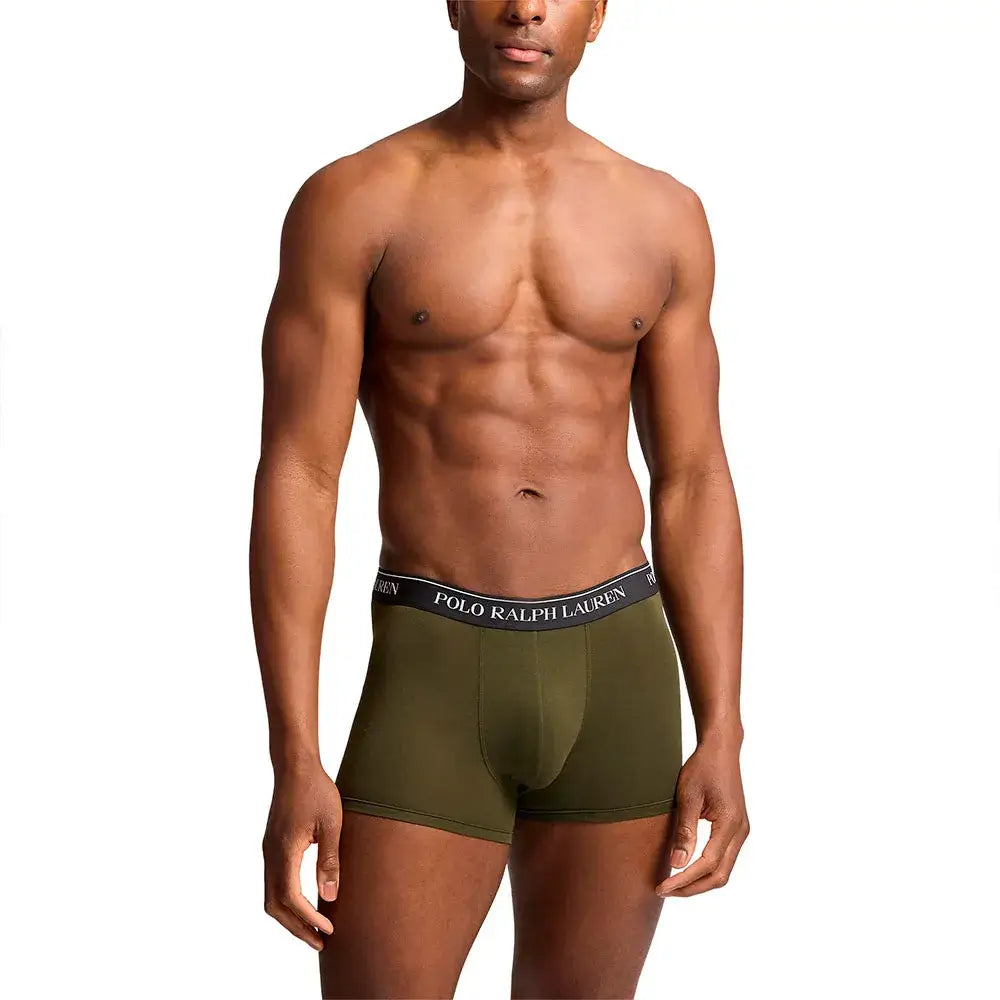 Polo Ralph Lauren 3 pack Boxer Trunks - Black/Armadillo/Khaki
