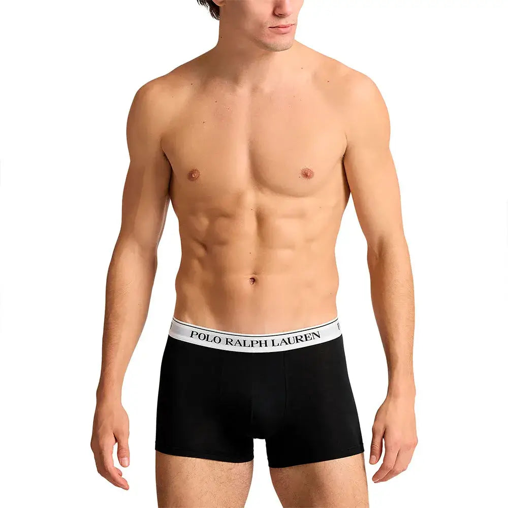 Polo Ralph Lauren 3 pack Boxer Trunks - Black/Red/Pistachio