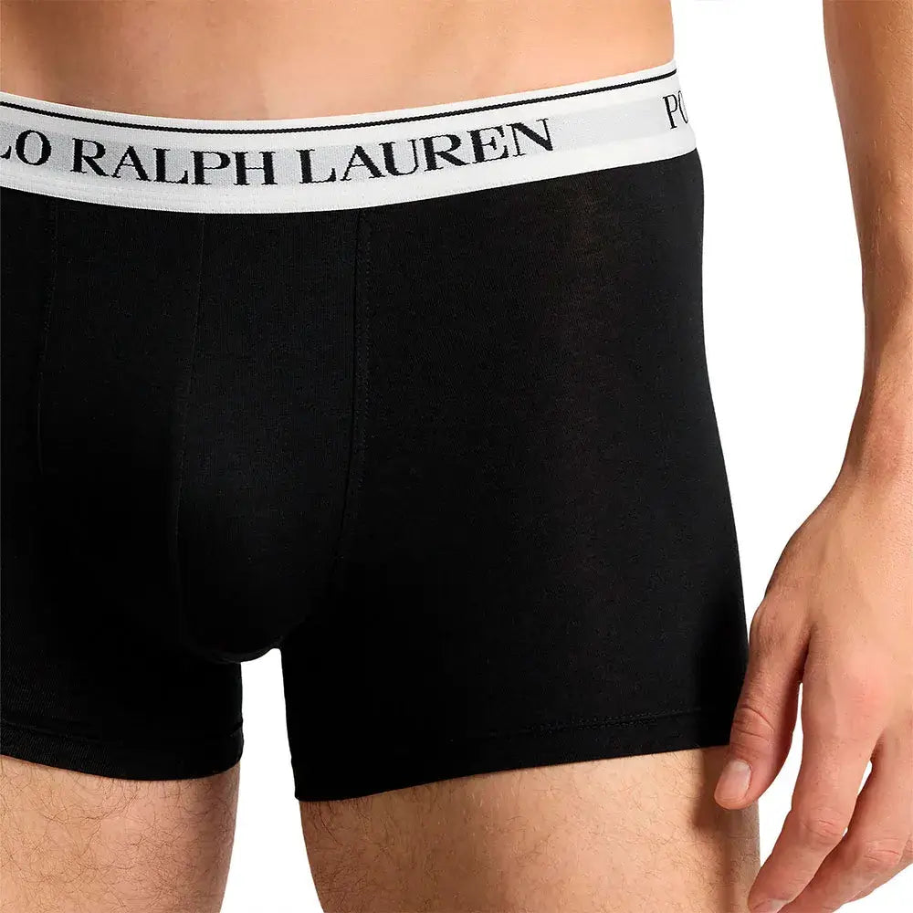 Polo Ralph Lauren 3 pack Boxer Trunks - Black/Red/Pistachio