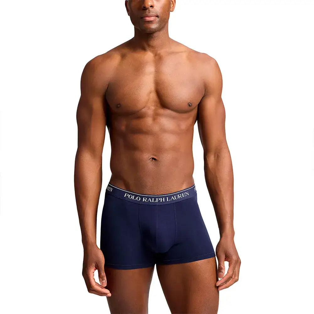 Polo Ralph Lauren 3 pack Boxer Trunks - Navy/Red/Office Blue