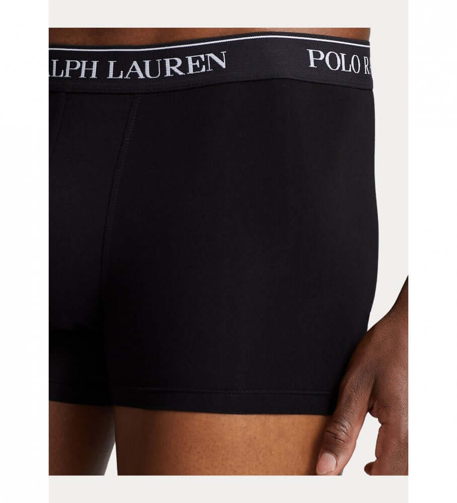 Polo Ralph Lauren 5 Pack Classic Trunks - Black