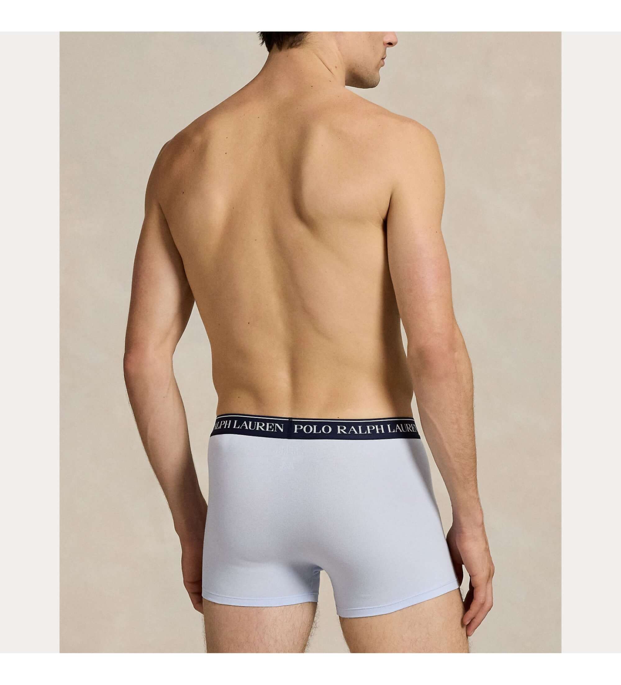 Polo Ralph Lauren Classic Trunks 5-Pack - White/Pink/Oxford Blue/Juniper Berry/Navy