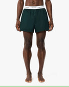 Lacoste 3-Pack Cotton Poplin Boxers Men - Green / Navy Blue / White