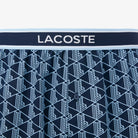 Lacoste Men’s 3-Pack Cotton Poplin Boxers – Blue Underwear