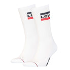 Levi's Regular Cut 2 Pack Sportwear Logo Socks
