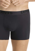 Levi's Premium Cotton Stretch Boxer Briefs - Black/Grey/White