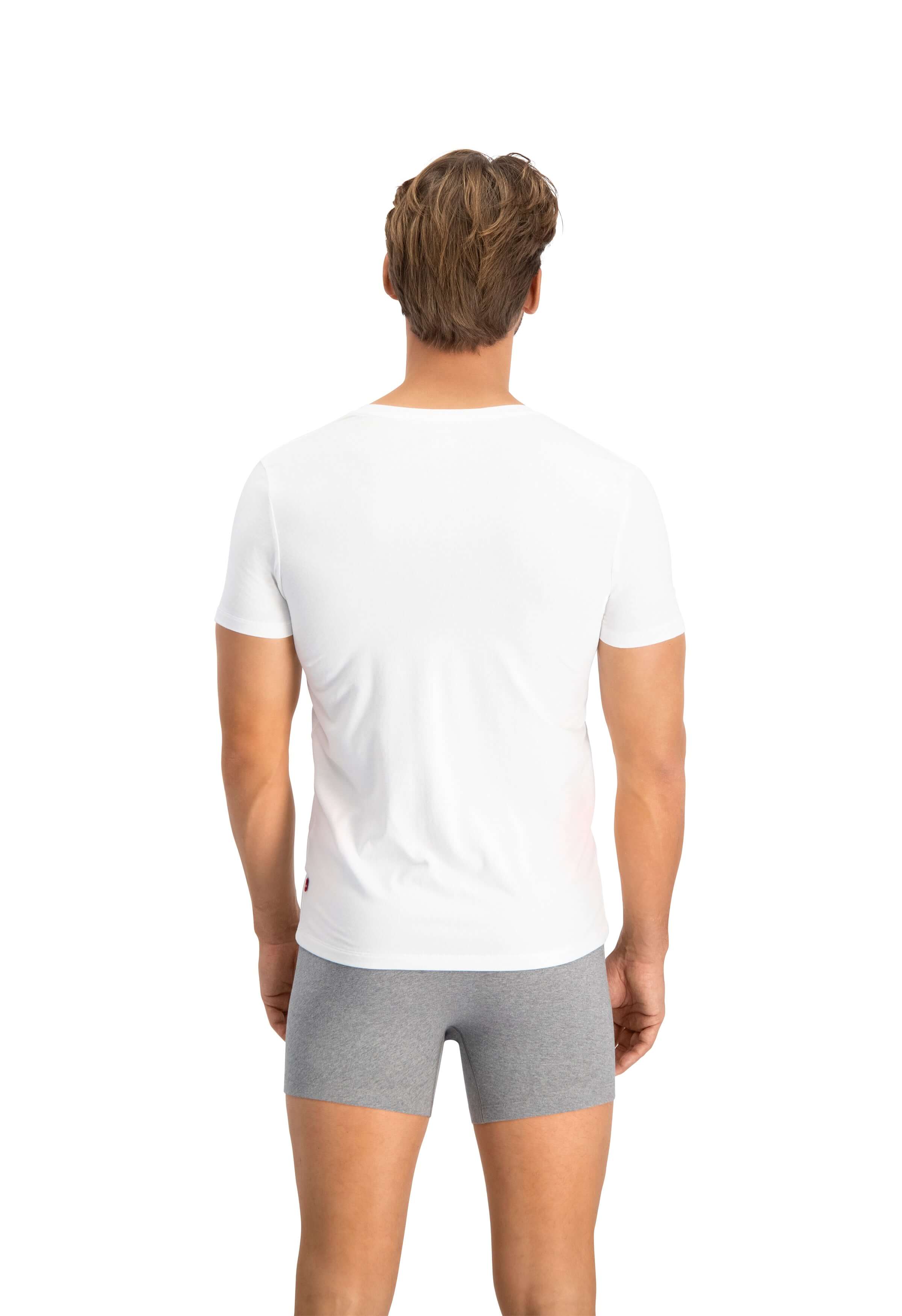 Levi's Premium V-Neck T-Shirt 2 Pack for Men - White