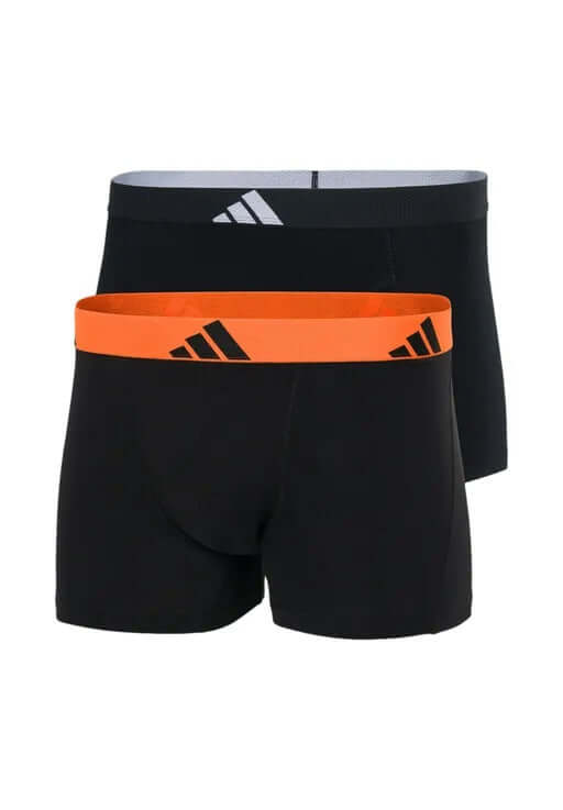Adidas Men’s Active Flex Logo Boxer 2 Pack - Performance Trunks