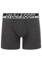 Lyle & Scott 3 Pack Men's Ashton Trunks - Dark Grey/Pine Grove/Black