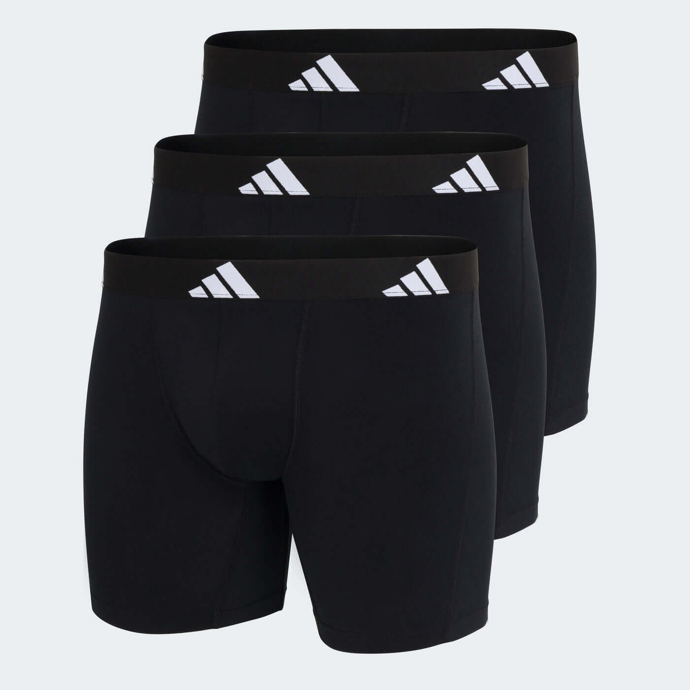 Adidas Men's 3-Pack Active Flex Cotton Boxer Briefs – All-Day