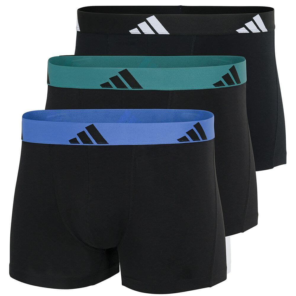 Chill Boys Men's Boxer Trunks - 3" Soft Stretch, Moisture Wicking Performance Underwear