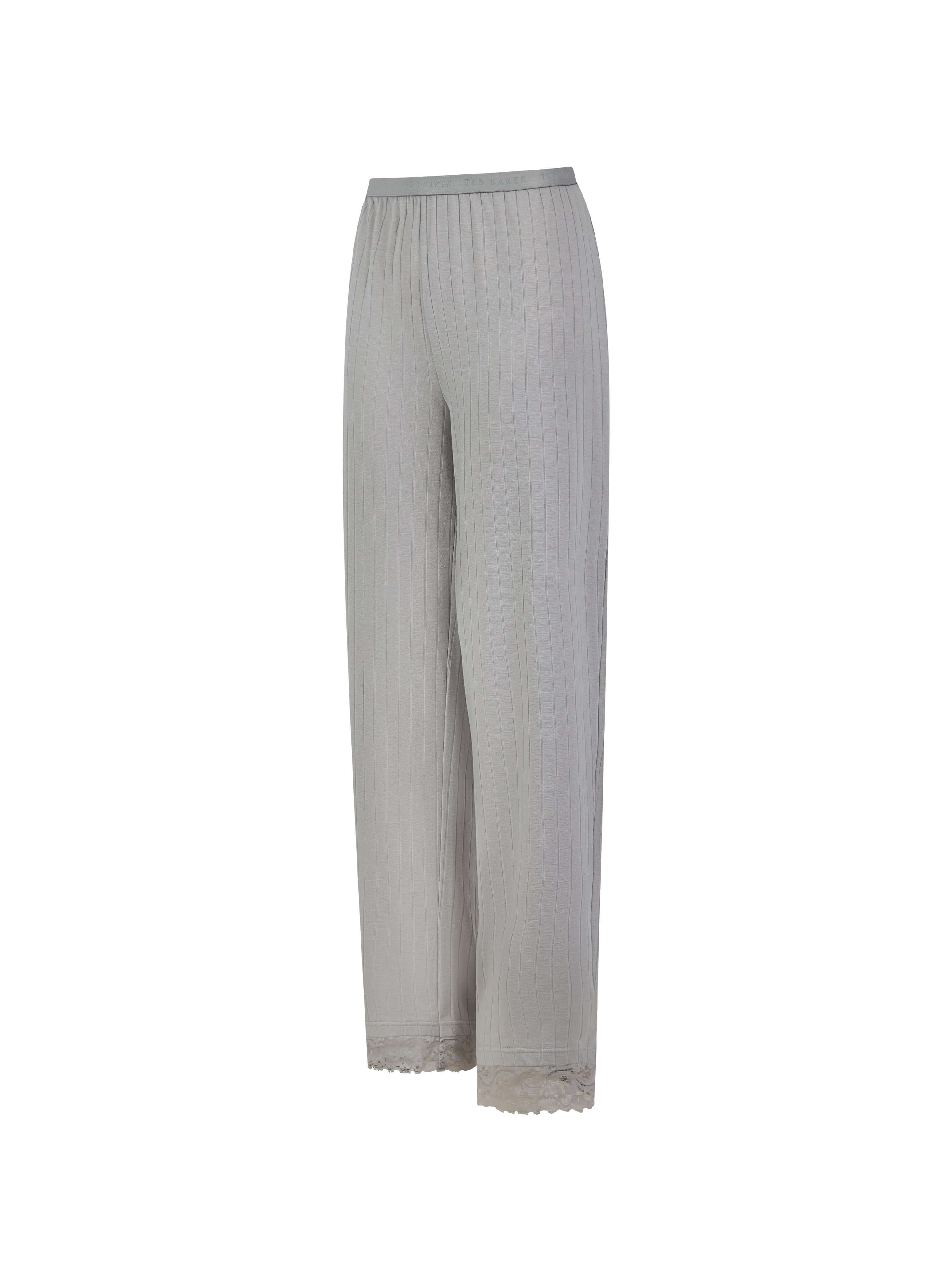 Ted Baker Betty Wide-Leg Pyjama Set – Micro Chip Rib