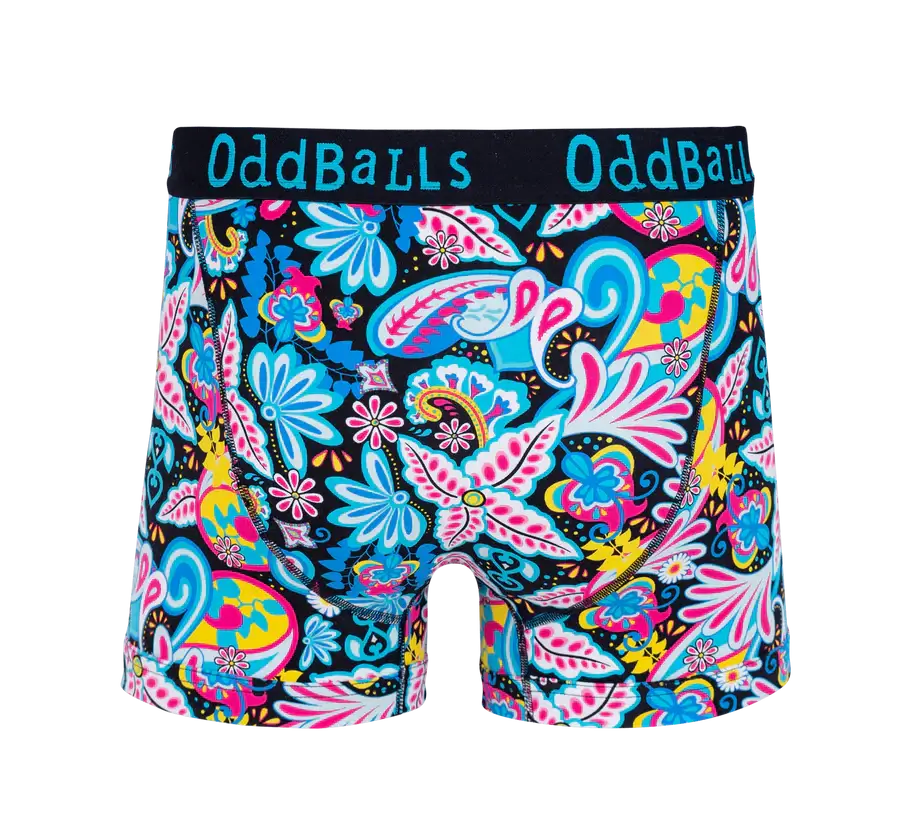 Oddballs Bloomers Mens Boxer Shorts - Cotton Stretch Trunks