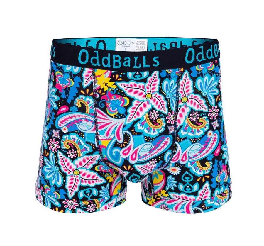 Oddballs Bloomers Mens Boxer Shorts - Cotton Stretch Trunks