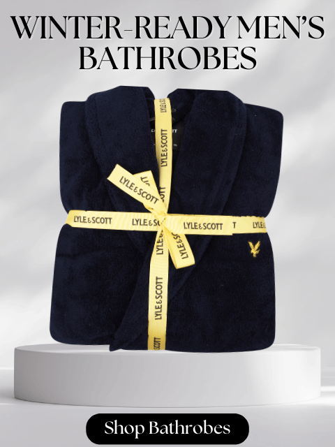 Men’s bathrobes Christmas gift – luxury cotton bathrobes for winter