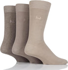 Pringle 3 Pair Endrick Men's Plain Trouser Cotton Rich Socks