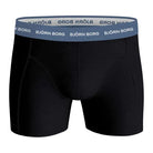 Björn Borg 3 Pack Cotton Stretch Boxers - Blue/Blue Print