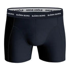 Björn Borg 3 Pack Cotton Stretch Boxers - Blue/Blue Print