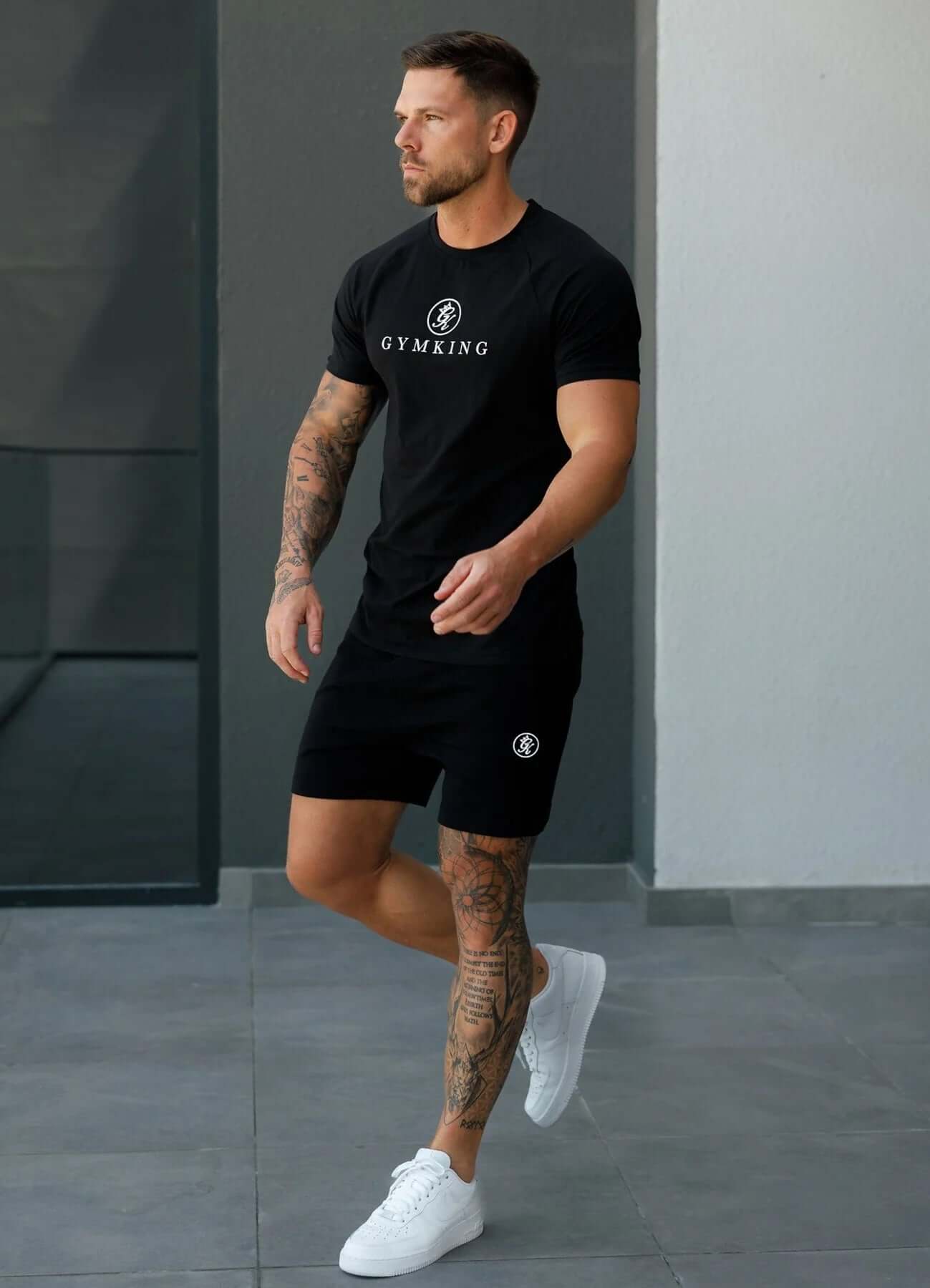 Gym King Pro Jersey Tee - Black
